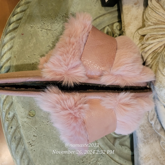 Australia Luxe Collective Slides Muchas Faux Fur Designer Luxury #139 - Picture 11 of 13